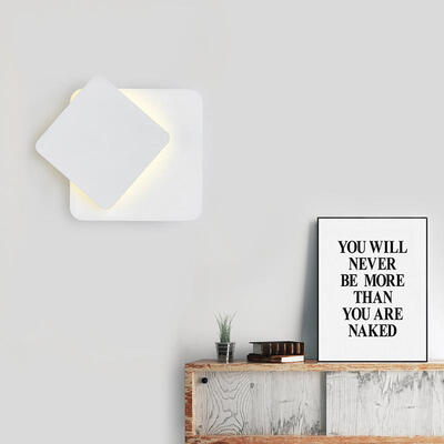 

Modern Style 360 Degree Can Adjust The Wall Lamp White Metal for Living Dining Room Bedrooms