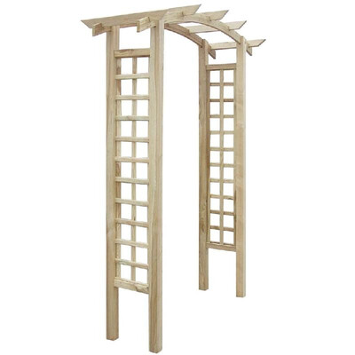 

Arch wooden garden trellis with 150 x 50 x 220 cm