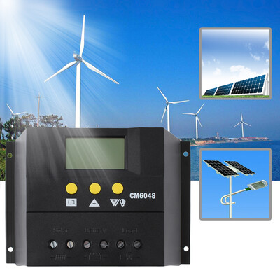 

60A 12-24V/48V Solar Regulator Solar Charge Controller LCD Solar Genetator