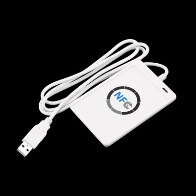 

1 компл. профессиональная USB ACR122U NFC rfid-тегов писатель для всех 4 типов NFC ( ISO / IEC18092 ) теги + 5 шт. M1 карты