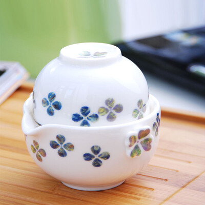 

Sakura singer draw pot pot of a cup of office tea with large