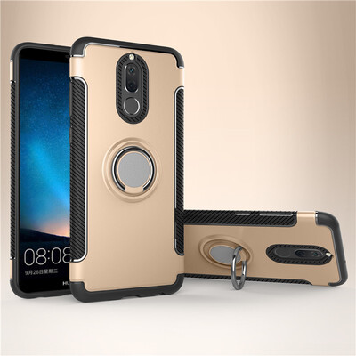 

Fivice Huawei nova 2i case PC metal ring shell magnetic car bracket TPU phone case