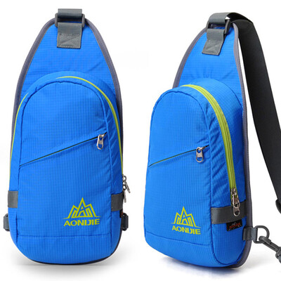 

Outdoor Cycling Sling Bag Lightweight Water-resistant Chest Bag Unisex Shoulder Backpack Fashionable Leisure