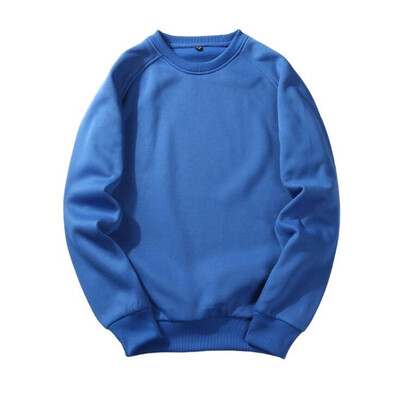 

European&American mens shirts solid color sweater 8 colors