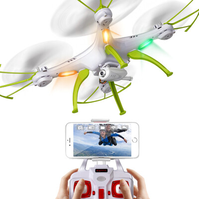 

SYMA Сим дистанционного управление самолетом X5HW высокий с учетом больших четыре оси антенны версии FPV самолет самолета модели самолетов