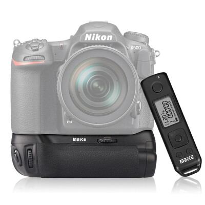 

Пульт дистанционного управления и аккумулятор для камеры Nikon D500 Meike MK-D500 Pro