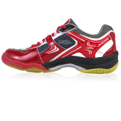 

Asian Lion RSL sneakers men&women training badminton shoes competition shoes breathable wear RS-0108 red black 45 yards