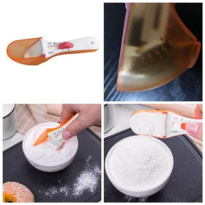 

Adjustable Measuring Tool Cup Teaspoons Measuring Spoon Design Plastic Cool