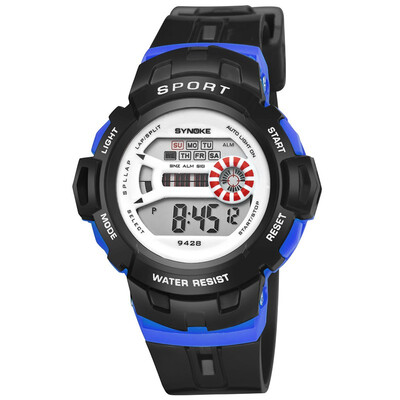 

Couple models LED electronic watch ladies waterproof spot wholesale Korean student sports electronic watch
