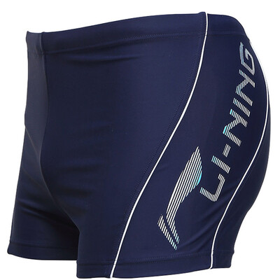 

Li Ning LINING swimsuits men&39s professional angle swimsuits men&39s hot springs swimming trousers 025-2 919 blue L waist circumference 77-86cm