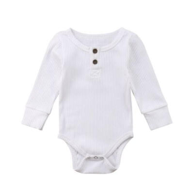 

Newborn Infant Baby Boy Girls Romper Bodysuit Jumpsuit Playsuit Clothes Outfits