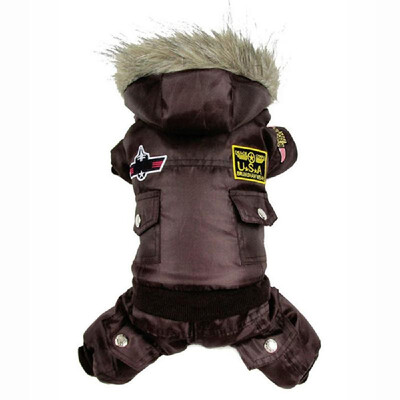 

Fall Winter Thicken Cotton  S M L XL Jumpsuits Costume Pet Dog Supplies Soft Comfortable Warm Clothes