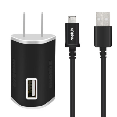 

Комплект Dual USB зарядное устройство телефона Moqi Si / полосковой / зарядное устройство универсальное зарядное устройство / USB адаптер питания / зарядное устройство Kit Andrews линии данных черный 1.5A