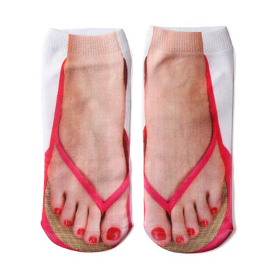 

Funny Socks Hot Sale Smiley Emoji 3D Printed Women Socks Low Cut Ankle Short Spaort Socks
