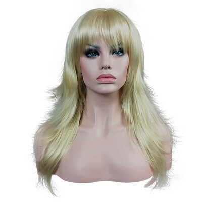 

StrongBeauty Synthetic Wigs Womens Long Alice Turned Black  Full Hair Wig COLOUR CHOICES