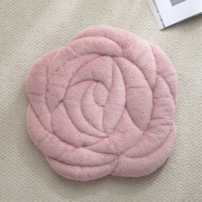 

Floor Sitting Cushion Mattress Seat Cushion Pad Seat Sitting Floor Thick Soft Mat for Chairs Flower Design Round 53cm Diameter