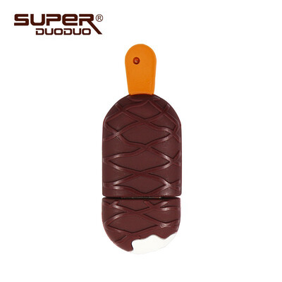 

Ice cream Lovely Usb flash drive 128gb 64gb pendrive 32gb 16gb memory stick high quality pen drive 8gb 4gb U disk free shipping