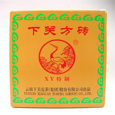 

Xiaguan XY Fang Zhuan Pu-erh Tea Brick 2009 200g Raw