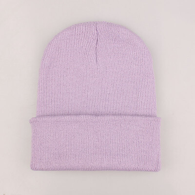 

Fluorescent cap acrylic wool cap men&women couples autumn&winter knitted caps