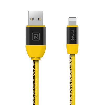 

Recci RCL-G100 USB Cable for iPhone Xs Max Xr X 8 7 6 Plus 6s 5s Plus iPad Fast Charging Cables Mobile Phone Charger Cord