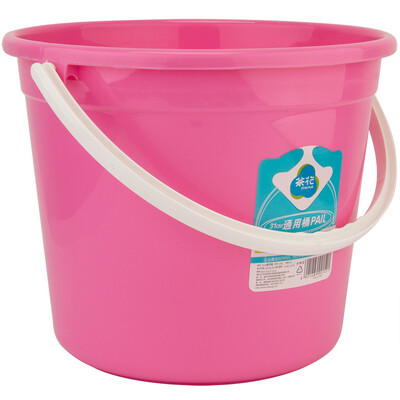 

Jingdong supermarket] camellia plastic bucket bucket 31CM general household chores washed 12.2L 0207