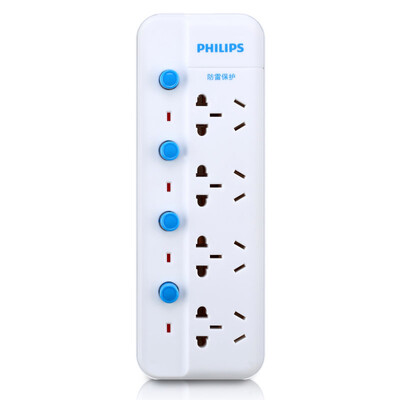 

Philips PHILIPS SPS6420C 93 4-bit socket lightning protection board sub-control independent switch plug wiring board drag board for 1P air conditioning TV