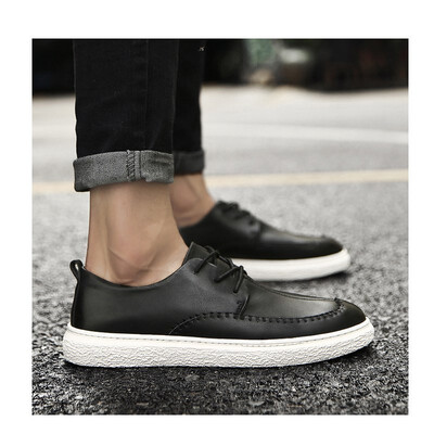

2018 new Korean version of the trend of mens shoes peas shoes mens tide shoes mens casual shoes wild shoes England shoes