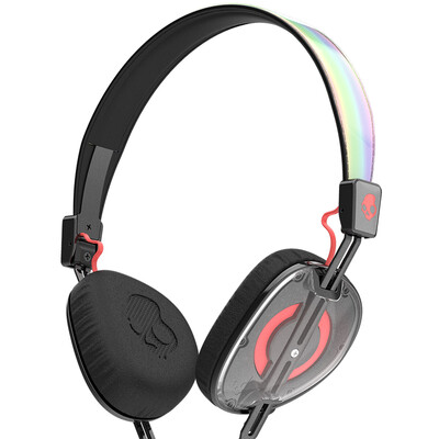 

Охладить Кэти Адамс (Skullcandy) череп KNOCKOUT прозрачные модели прилива женщина наушники гарнитуры телефонный звонок