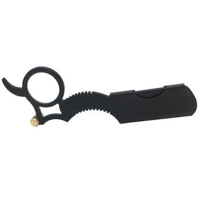 

Professional Straight Edge Barber Razor Stainless Steel Blade Mens Hair Shaver Antique Shaving Tool