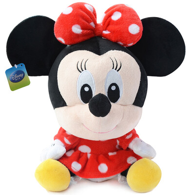 

Disney Disney Minnie плюшевые игрушки прекрасный Q версия девочек творческий день подарок подарок на день рождения большой куклы Валентина Минни