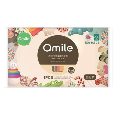 

Qmile diaper sample M code 1 piece