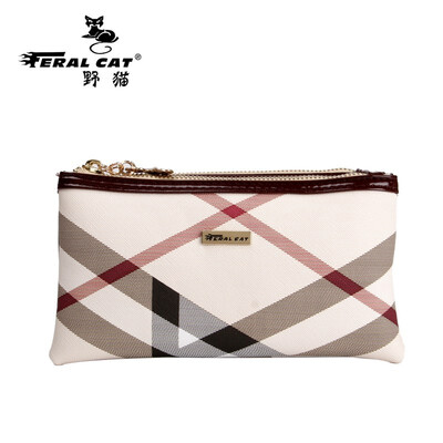 

FERAL CAT New ladies leather clutch