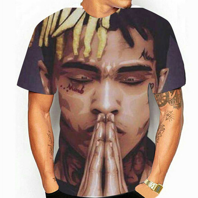 

XXXtentacion Intelligent Rapper Printed T shirt Homme Kill Me