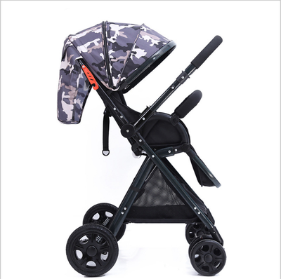 

High view baby stroller super light folding baby stroller can sit&recline in the stroller to avoid shock portable stroller can
