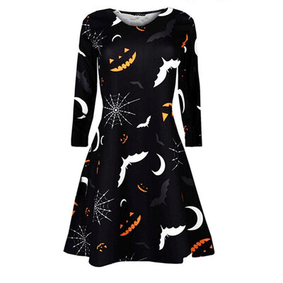 

Halloween print dress