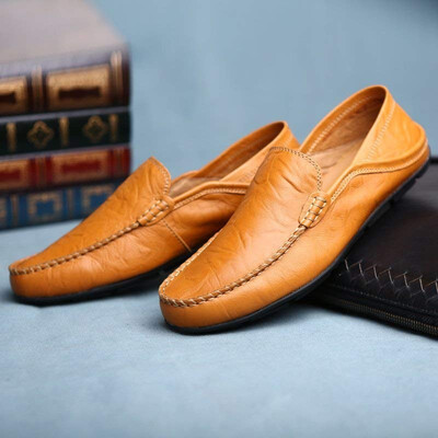 

Mens British Leisure Leather Shoes in Summer