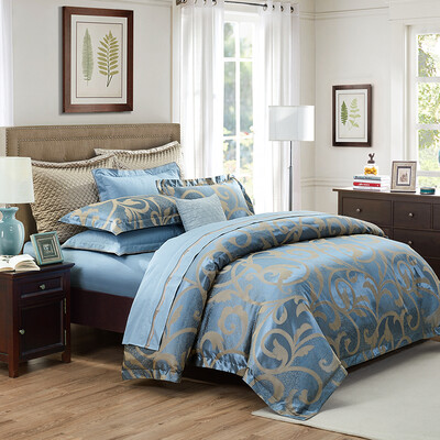 

Somerelle bedding home textile set 4 pieces 100% cotton sheet and blanket cover