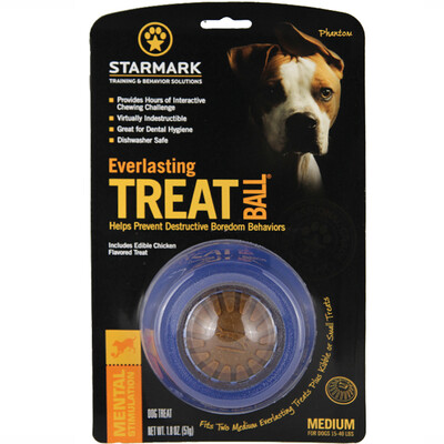 

Starmark puppy molar toys mid size for dog play alone with