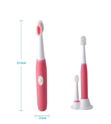 

Kemei KM-101B Battery Electric Toothbrush Ultrasonic Sonic Rotary Electric Toothbrush No Rechargeable Tooth Brush Electric