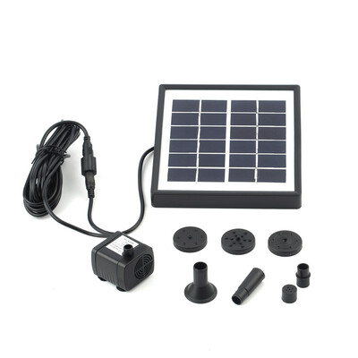 

Solar Fountain GY-D-0015 Submersible Panel Power Pump Home Garden Pool Pond