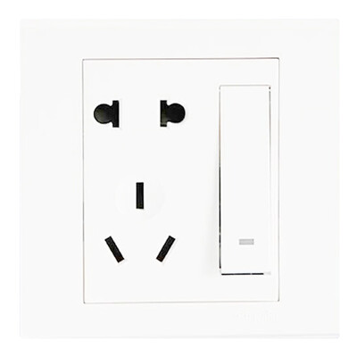 

Jingdong Supermarket] Schneider (Schneider) switch socket socket panel 10A five-hole socket with switch superior series white