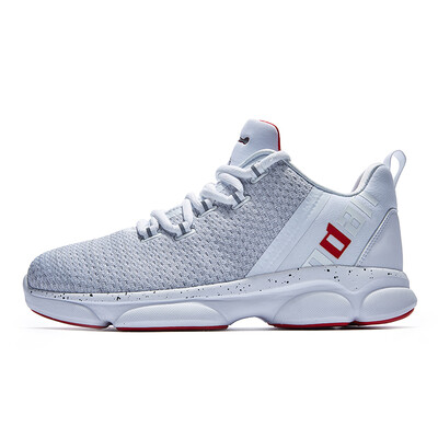 

Jordan male basketball shoes breathable wear-resistant cushioning trend boots XM4580112 white aurora red 40