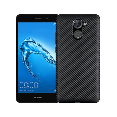 

Goowiiz Phone Case For Huawei Y7 2018Y7 Prime 2018Y7 Pro 2018Nova 2 LiteHonor 7C8 Luxury Ultra-thin Carbon Fiber Silicone