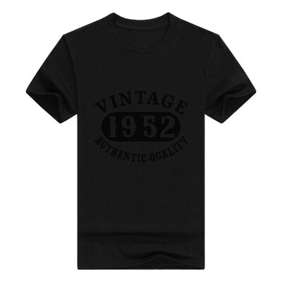 

1952 Vintage 66 Years Old 66th B-Day Birthday Gift Mens T-Shirt