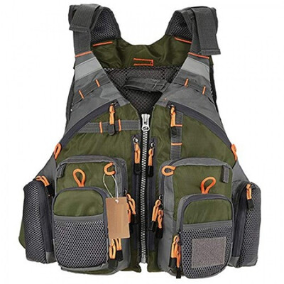 

Outdoor Sport Fishing Life Vest jacket Men Breathable Swimming Life Jacket Safety Waistcoat Survival Utility Vest Colete Salva-Vid