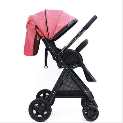 

High view baby stroller super light folding baby stroller can sit&recline in the stroller to avoid shock portable stroller can