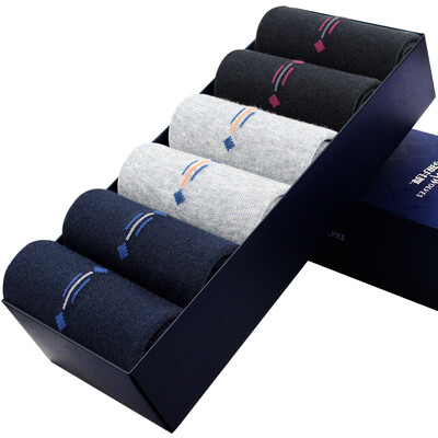 

Jingdong supermarket] with the wolf dancing male socks male leisure cotton socks socks 6 pairs of mixed color uniforms 3607-6
