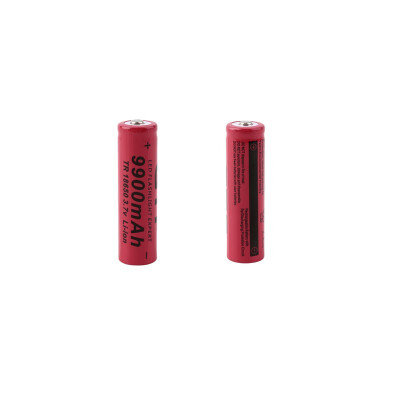 

1pc/2pc/4pc TR 18650 3.7V 9900mAh Rechargeable Li-ion Battery for LED Flashlight