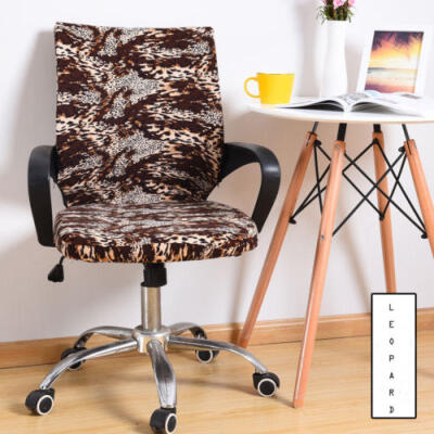 

2 Color Elastic Computer Office Rotating Chair Cover Stretch Slipcover Protector