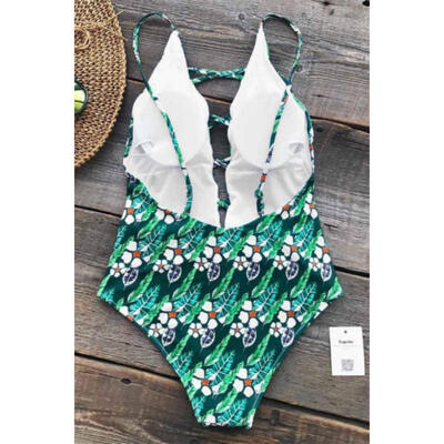 

Women Bandage Brazilian Swimsuit Monokini Beach Swimwear Bikini Set Bathing Suit